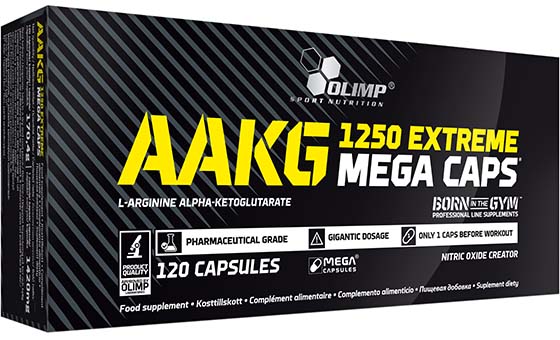 AAKG 1250 Extreme Mega Caps Olimp  120 капс.